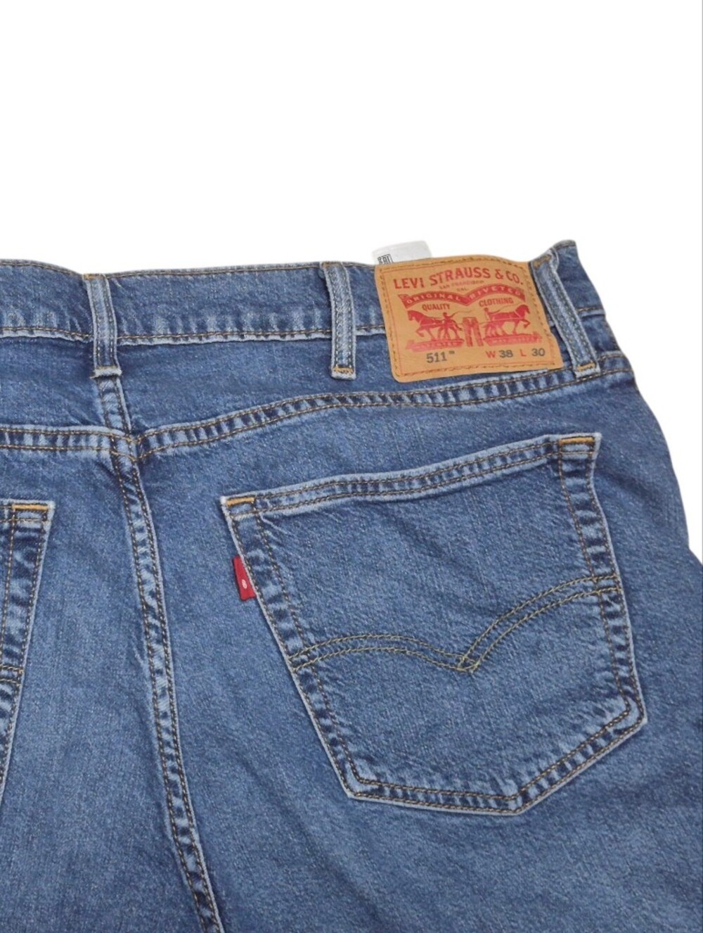 Levi's 511 Relaxed Fit Men's Blue Denim Jeans